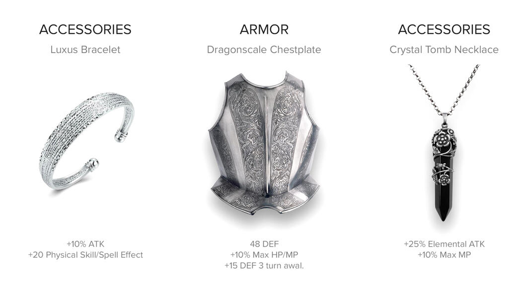 Accessories and Armor. Collaboration with Luna Everard.