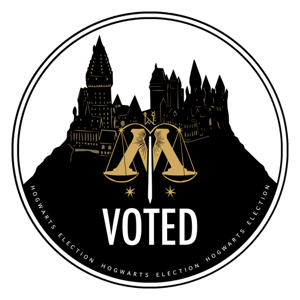 Voted Sticker for Wizengamot. Collaboration with Luna Everard.