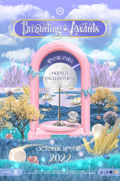 Brizarding Awards Poster. Collaboration with Luna Everard.