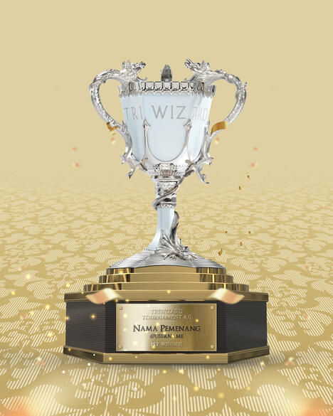 Triwizard Tournament 4.0 Trophy. Collaboration with Luna Everard.