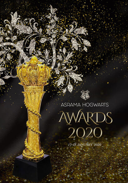 Hogwarts Awards 2020 Poster. Collaboration with Luna Everard.