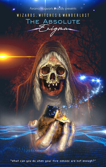 Hogwarts Enigma Poster. Collaboration with Luna Everard.