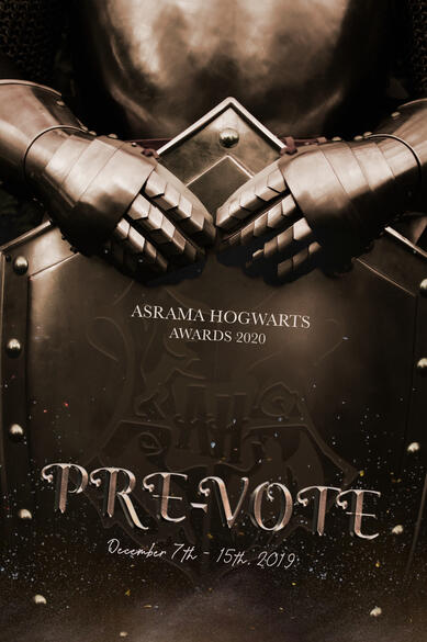 Hogwarts Awards 2020 Pre-Vote Poster. Collaboration with Luna Everard.
